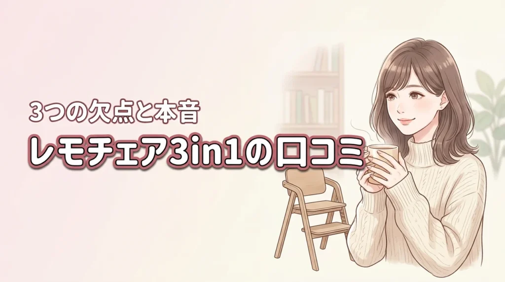 サイベックスのレモチェア3in1の口コミは？3つの欠点と購入者の本音を暴露